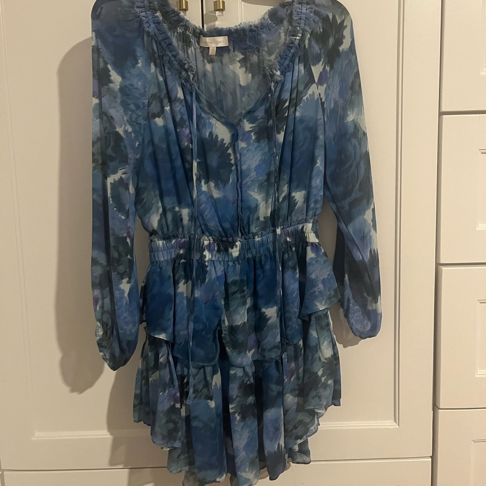 Love Shack Fancy - Popover Dress - Sapphire Berry